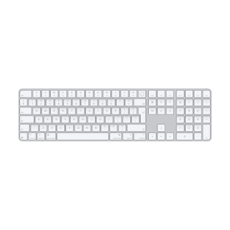 Apple Magic Keyboard su Touch ID ir skaitmeniniu klaviatūra - Balta
