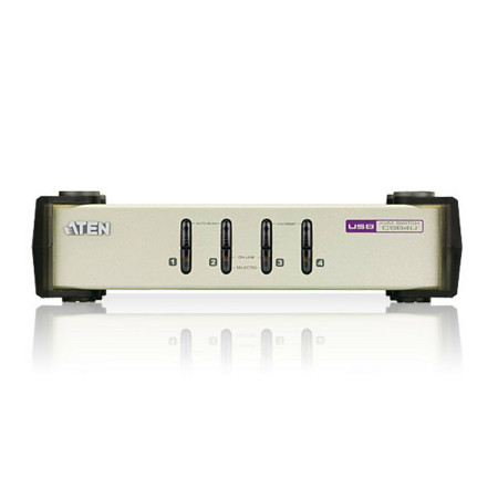ATEN CS84U-AT KVM jungiklis juodas, pilkas
