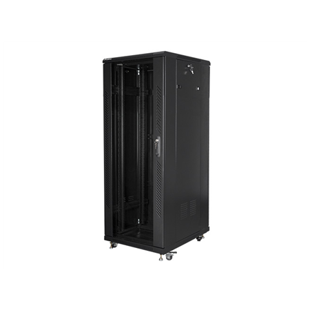 Lanberg 19" 32U juoda stovinti rack spinta 600x800 (flat pack)