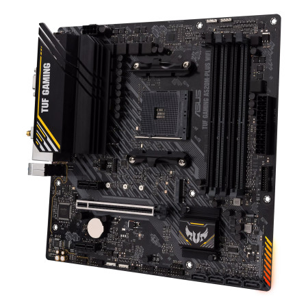 ASUS TUF GAMING A520M-PLUS WIFI AMD A520 AM4 MicroATX