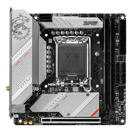 MSI MPG B760I EDGE WIFI pagrindinė plokštė Intel B760 LGA 1700 „mini ATX“
