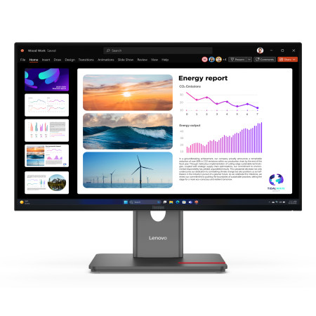 Lenovo ThinkVision P24Q-40 60,5 cm (23.8") Quad HD LCD monitorius