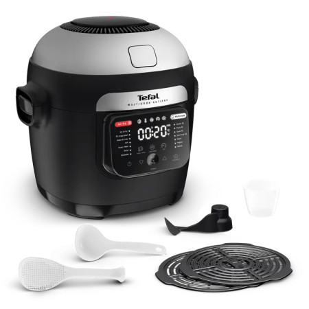 Tefal Multicook Actifry MY741CF0 daugiafunkcis puodas 6 L juodas, nerūdijančio plieno