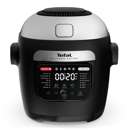 Tefal Multicook Actifry MY741CF0 daugiafunkcis puodas 6 L juodas, nerūdijančio plieno