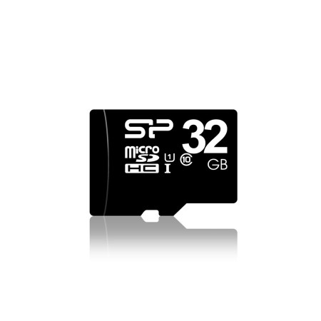 MicroSDHC atminties kortelė Silicon Power 32GB Class 10 + adapteris