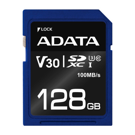 ADATA 128 GB SDXC UHS-I Klasės 10 atminties kortelė