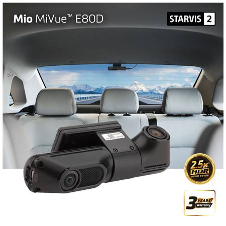 MIO MiVue E80D - tylus 2w1 kamera iki 956W