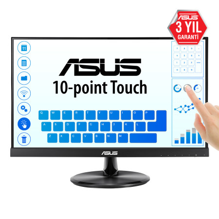 ASUS VT229H kompiuterio monitorius 21.5" juodas