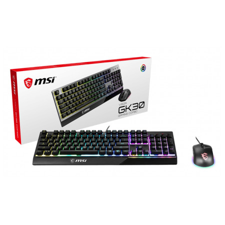 MSI VIGOR GK30 Žaidimų Klaviatūra su Pele