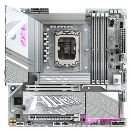 GIGABYTE Z890M AORUS ELITE WIFI7 ICE pagrindinė plokštė