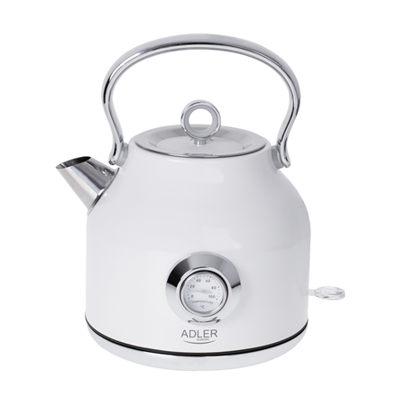 Adler AD 1346 elektrinis virdulys baltas