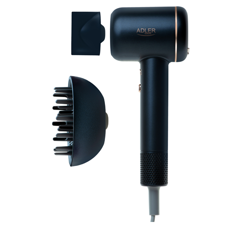 Adler AD 2270 mėlyna plaukų džiovintuvas