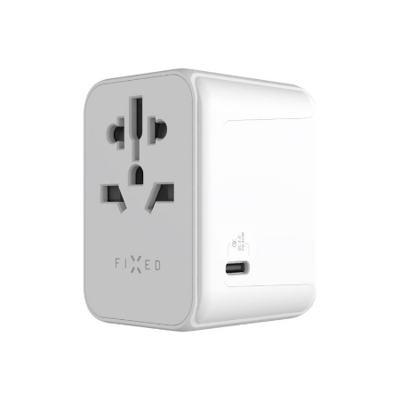 USB-C ir 2x USB-A kroviklis 30W, baltas