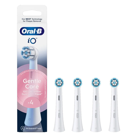 Oral-B iO Gentle Care 4 vnt. balta
