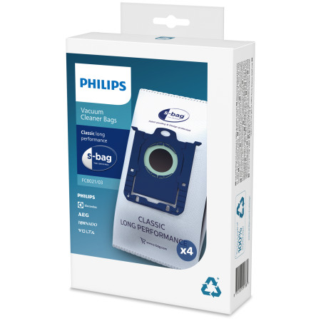 Philips S-Bag Classic ilgalaikio naudojimo maišeliai