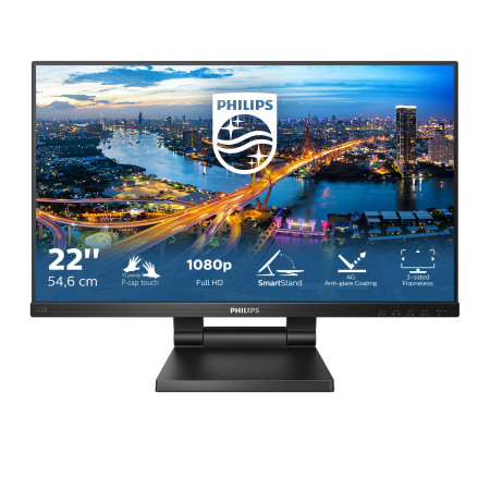 Philips 222B1TC - 21,5 colių Full HD IPS monitorius su jutikliniu ekranu