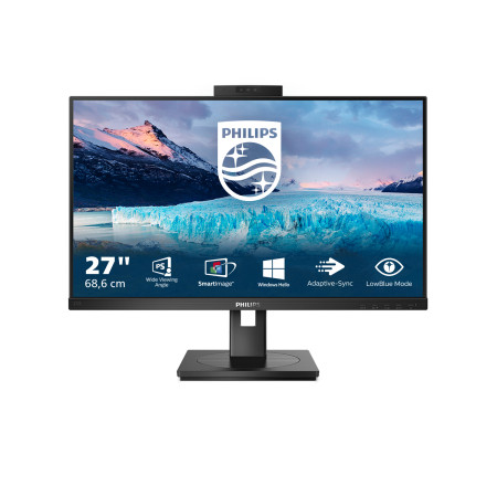 Philips 272S1MH - 27'' | IPS | Full HD | 75 Hz | DisplayPort, DVI, HDMI, USB 2.0, USB 3.2, VGA | Garsiakalbiai 2 x 2 W | Pivot |