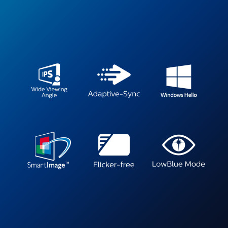 Philips 272S1MH - 27'' | IPS | Full HD | 75 Hz | DisplayPort, DVI, HDMI, USB 2.0, USB 3.2, VGA | Garsiakalbiai 2 x 2 W | Pivot |