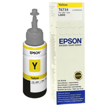 Epson T6734 Geltonas Rašalo Kasetė
