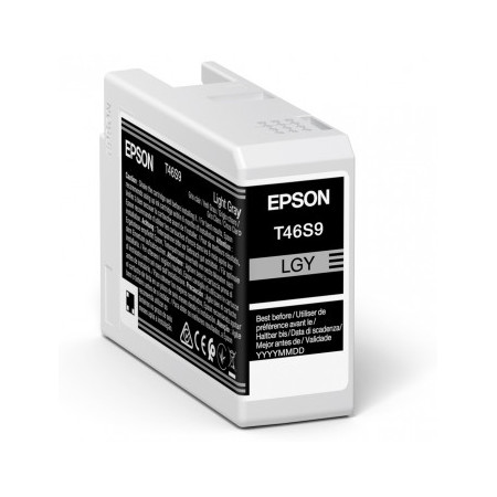 Epson T46S9 ŠVIESI PILKA 25ml kasetė SC-P700