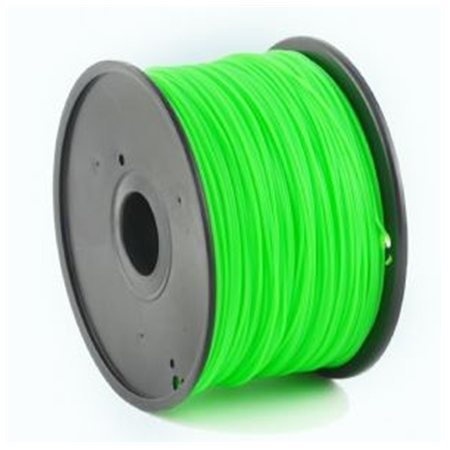 Gembird 3D spausdintuvo filamentas ABS, 1.75 mm, žalias, 1 kg