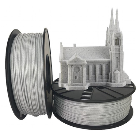 3D spausdintuvo PLA filamentas 1.75mm, marmurinė