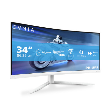 Philips 34M2C5501A - 34 colių UWQHD lenktas monitorius