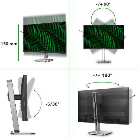 Philips 27B2G5200 - 100Hz QHD IPS Monitorius 27"