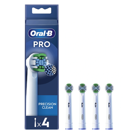 Oral-B EB20RX PrecisionClean dantų šepetėlių rinkinys 4 vnt.