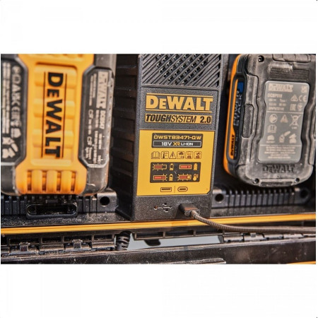 DeWalt 2X4A kietos sistemos įkroviklis DWST83471
