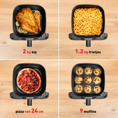 Tefal Easy Fry Mega EY855D10 gruzdintuvė 7,5 L