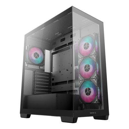 DeepCool CG580 4F „Midi Tower“ Juoda
