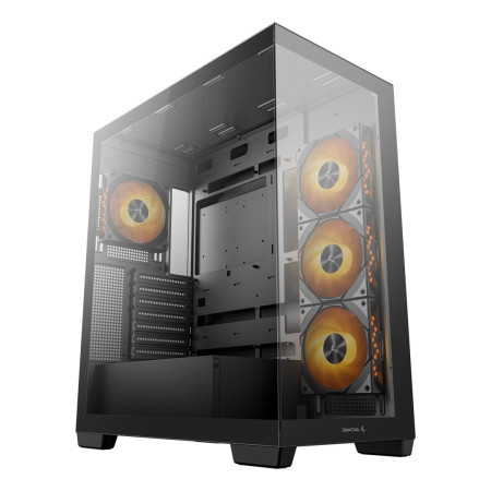DeepCool CG580 4F „Midi Tower“ Juoda