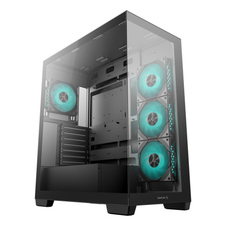 DeepCool CG580 4F „Midi Tower“ Juoda