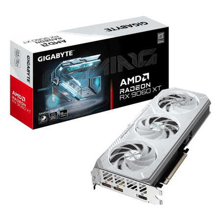 GIGABYTE GAMING Radeon RX 9060 XT OC ICE 16G vaizdo plokštė