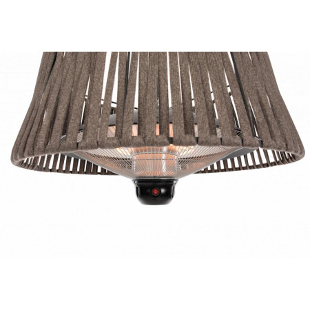 SUNRED | Heater | ARTIX M-HO BROWN, Corda Bright Hanging | Infrared | 1800 W | Brown | IP24