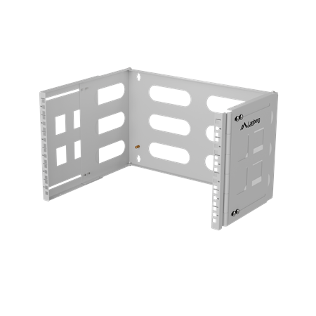 Lanberg Folding Bracket Wall-mount 19" 6U | FB01-5406-10S | Grey