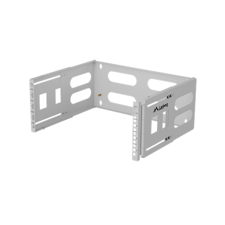 Lanberg Folding Bracket Wall-mount 19" 4U | FB01-5404-10S | Grey