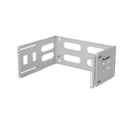 Lanberg Folding Bracket Wall-mount 19" 4U | FB01-5404-10S | Grey