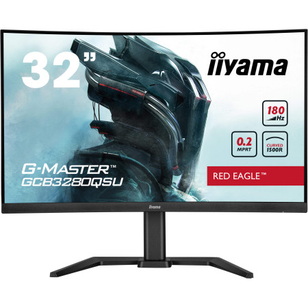 iiyama G-MASTER GCB3280QSU-B2 kompiuterio monitorius 31.5" Dual QHD
