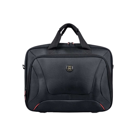PORT DESIGNS | Courchevel | Fits up to size 15.6 " | Messenger - Briefcase | Black | Shoulder strap