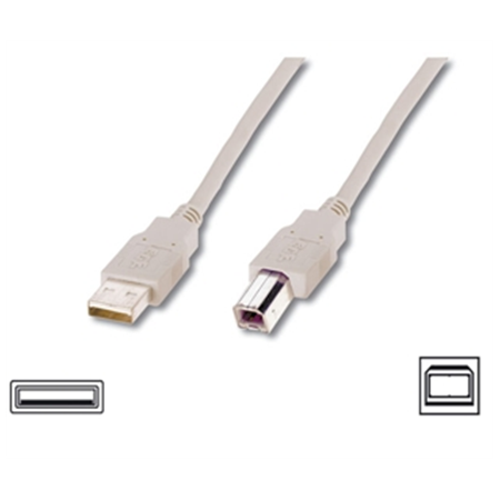 Logilink | USB 2.0 connection cable | USB-A to USB-B USB A male | USB B male