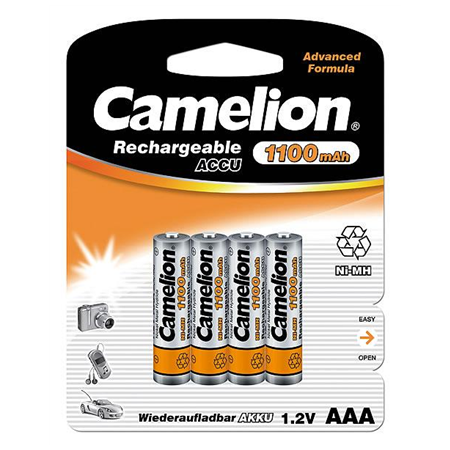 Camelion | AAA/HR03 | 1100 mAh | Rechargeable Batteries Ni-MH | 4 pc(s)