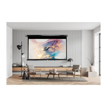 Elite Screens | Manual Series | M92UWH | Diagonal 92 " | 16:9 | Viewable screen width (W) 204 cm | Black