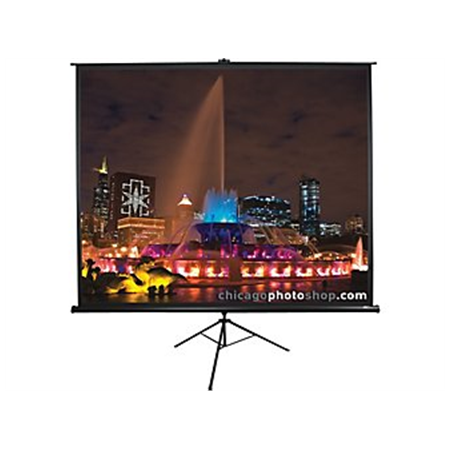Elite Screens | Tripod Series | T113UWS1 | Diagonal 113 " | 1:1 | Viewable screen width (W) 203 cm | Black