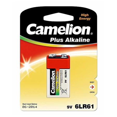 Camelion | 6LF22-BP1 | 9V/6LR61 | Plus Alkaline 6LR61 | 1 pc(s)