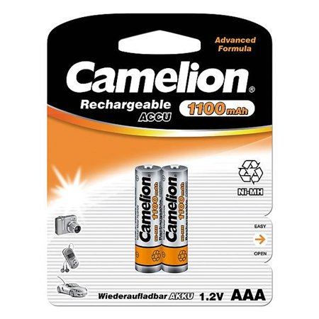 Camelion | AAA/HR03 | 1100 mAh | Rechargeable Batteries Ni-MH | 2 pc(s)