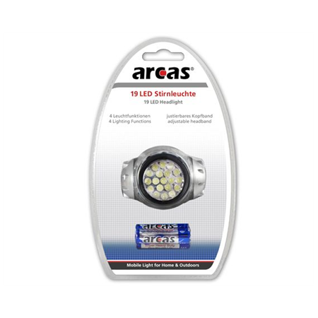 Arcas | Headlight | 19 LED | 4 light functions