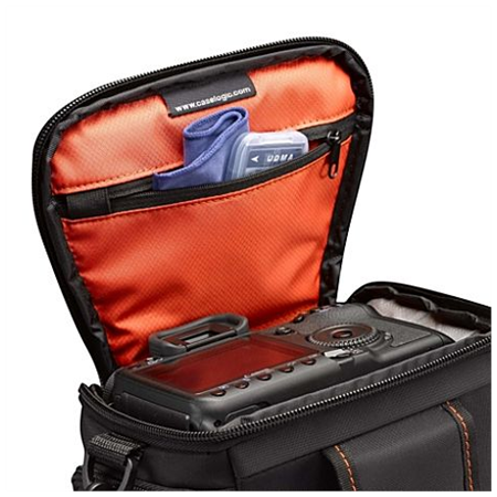 Case Logic | DCB-306 SLR Camera Bag | Black | * Designed to fit an SLR camera with standard zoom lens attached * Internal zipper