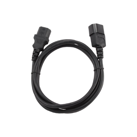 Cablexpert | PC-189-VDE power extension cable 1.8 meter | Black C14 coupler | C14 coupler
